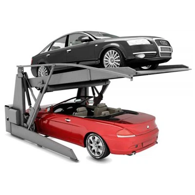 پارکینگ آسانسور دو طبقه با سقف کم